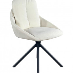 Стул обеденный с автоповоротом ISLA Perfect (бежевый/черный)