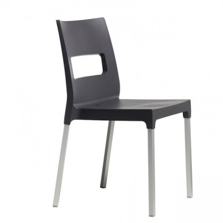 Стул уличный VLL- SCAB Maxi Diva 2203 (антрацит, белый, тортора)