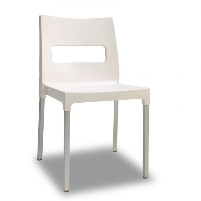 Стул уличный VLL- SCAB Maxi Diva 2203 (антрацит, белый, тортора)