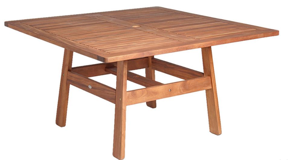 Стол из дерева Alexander Rose TEA- CORNIS 1.35M SQUARE TABLE