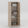 Шкаф Стиль-80 (6 полок) 211х80х52 cм KOD- ШК-80 стиль полки