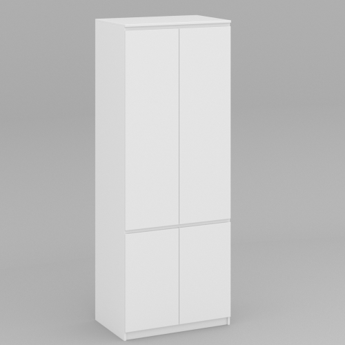 Шкаф Стиль-80 (6 полок) 211х80х52 cм KOD- ШК-80 стиль полки