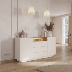Комод Perfect home ХІРО / HIRO 2D3S/176 БЕЖ/ДУБ КРЕМОНА