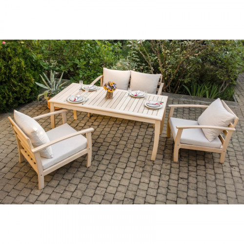 Стол из бука WDM- LEGATO 160х80 см 