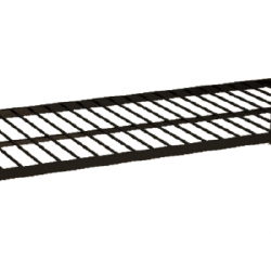 Кровать односпальная HAT- металлическая