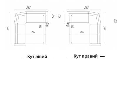 Угловой диван BLS- GERZOG