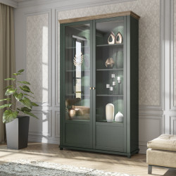 Витрина 2 дв (2 стекла) HELVETIA EVORA WM