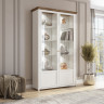 Витрина 2 дв (2 стекла) HELVETIA EVORA WM