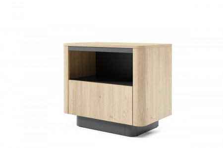 Тумба прикроватная Perfect Home Torro 1S/63 Дуб кремона