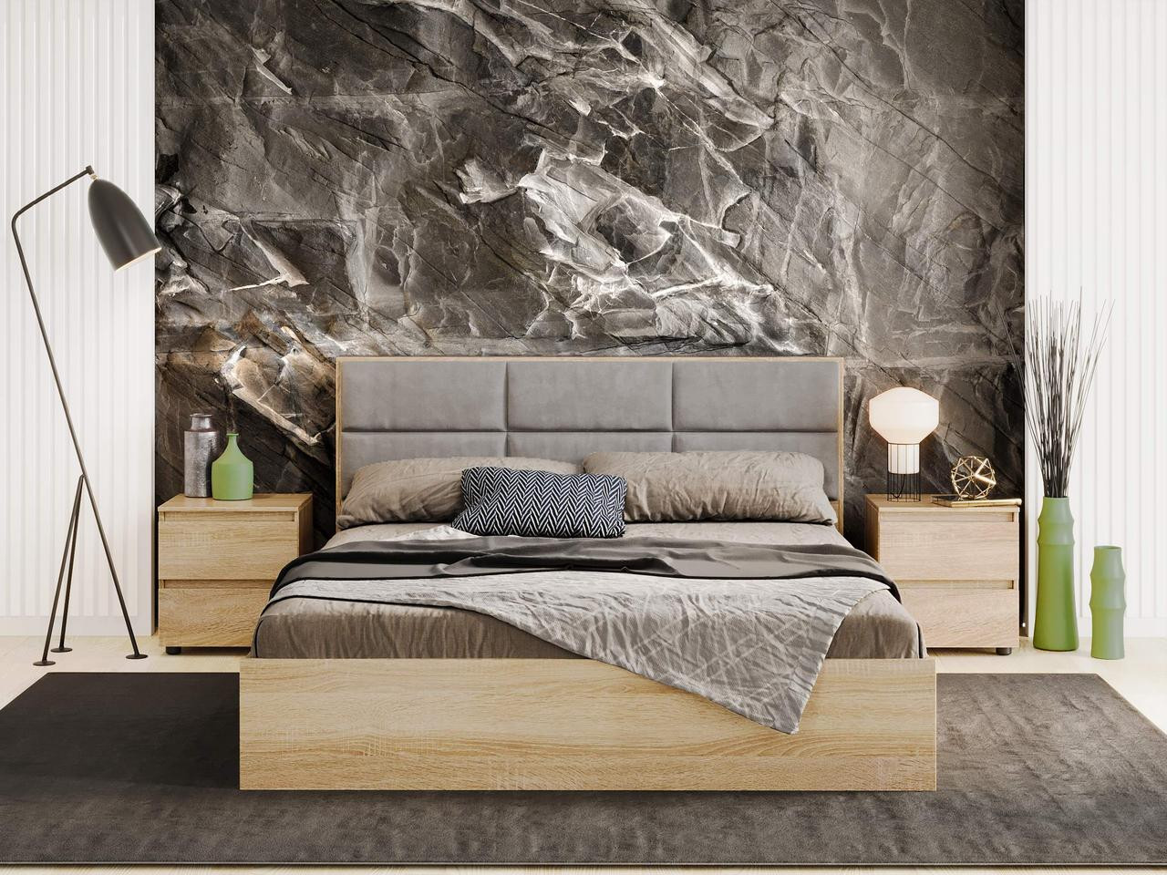 Спальня (модульная) EVR- Лайт-1 дуб Сонома