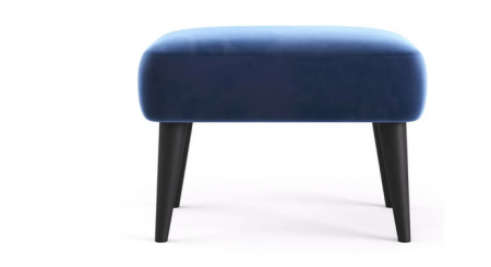 Пуф Mil- Lounge 60x35x42 см (ножки черные)