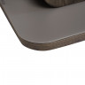 Стол обеденный модерн VTR- ТМL-521-1 серый + серый дуб 