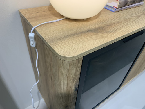 Комод с подсветкой Perfect Home Уилсон / Wilson 2-дверный с 3 ящиками 2D3S/163 Дуб эвок