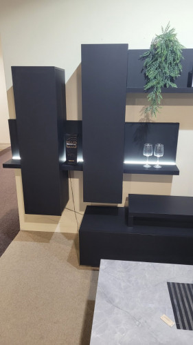 Стенка Helvetia BOTA (черный супермат)   