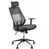 Кресло офисное BRS- Team  Black/Grey Arm_1D alum-chrome TWG1d_alu-01