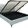 Кровать с подъемным газовым Avn- BIANCA 160 Light Blue