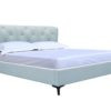 Кровать с подъемным газовым Avn- BIANCA 160 Light Blue