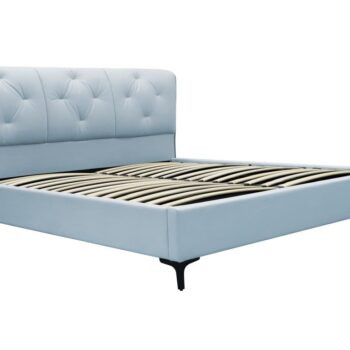 Кровать с подъемным газовым Avn- BIANCA 160 Light Blue