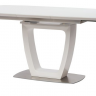 Стол МДФ + стекло CON- RAVENNA MATT WHITE 120 см (Равенна Мет Вайт)
