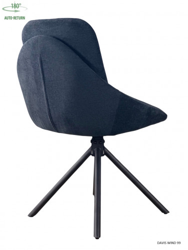 Стул обеденный с автоповоротом ISLA Perfect (черный)