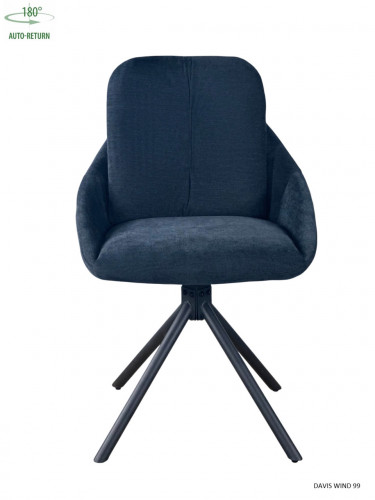 Стул обеденный с автоповоротом ISLA Perfect (черный)