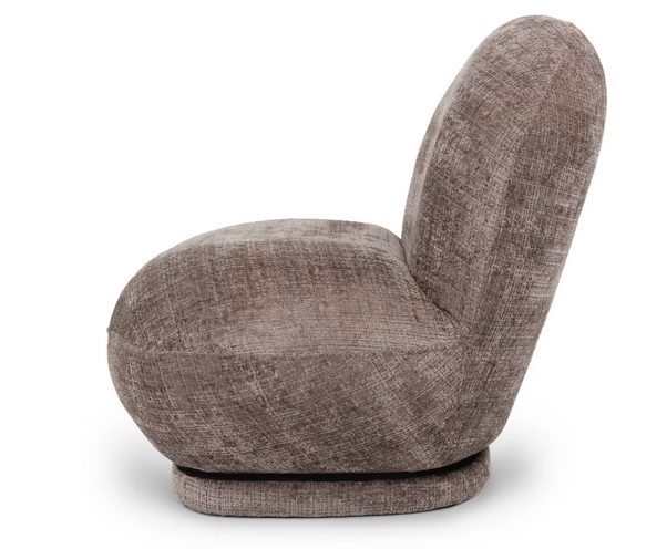 Кресло CRV- Tiny Cream truffle charm поворотное 360°