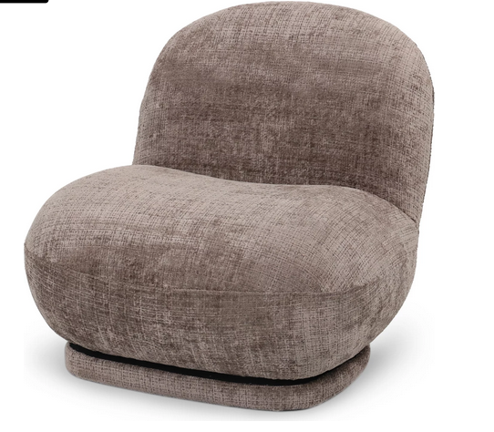 Кресло CRV- Tiny Cream truffle charm поворотное 360°