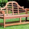 Лавка из дерева Alexander Rose TEA- CORNIS LUTYENS BENCH 1.8M