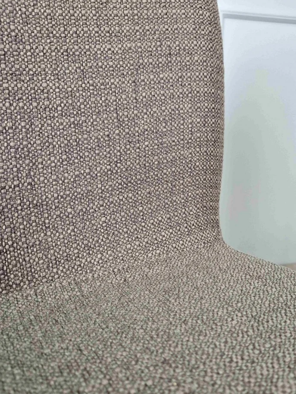 Стул INI- NAVY темно-серый, серый тк./черный каркас