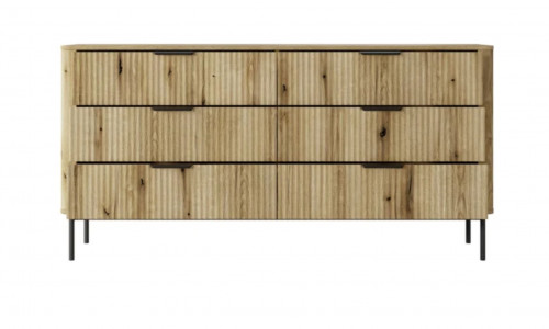 Комод Perfect Home Уилсон / Wilson с 6 ящиками 6S/163 Дуб эвок