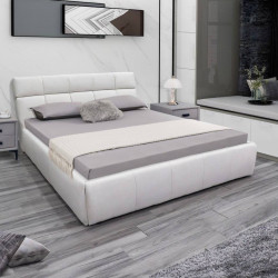 Кровать с подъемным газовым Avn- CASSI Light Beige 