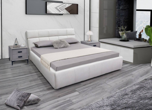 Кровать с подъемным газовым Avn- CASSI Light Beige 