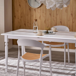 Стол HALMAR NELSON белый