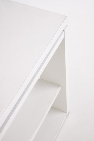 Стол трансформер с подъемной столешницей HALMAR BETTY белый