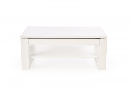 Стол трансформер с подъемной столешницей HALMAR BETTY белый