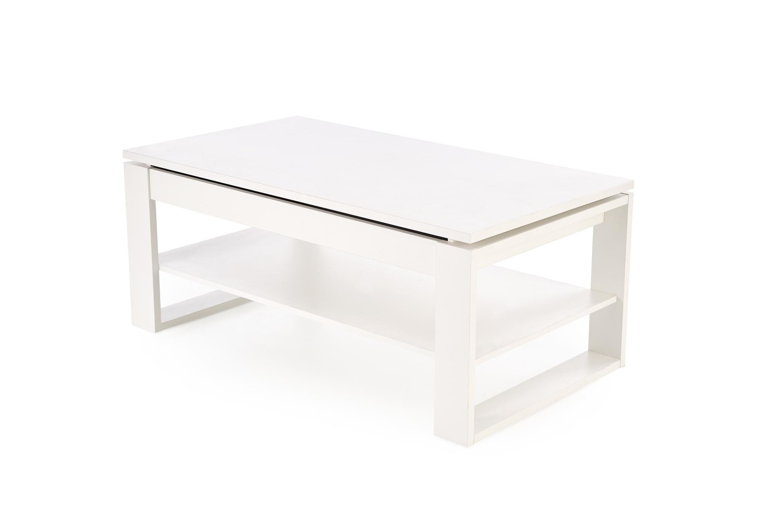 Стол трансформер с подъемной столешницей HALMAR BETTY белый