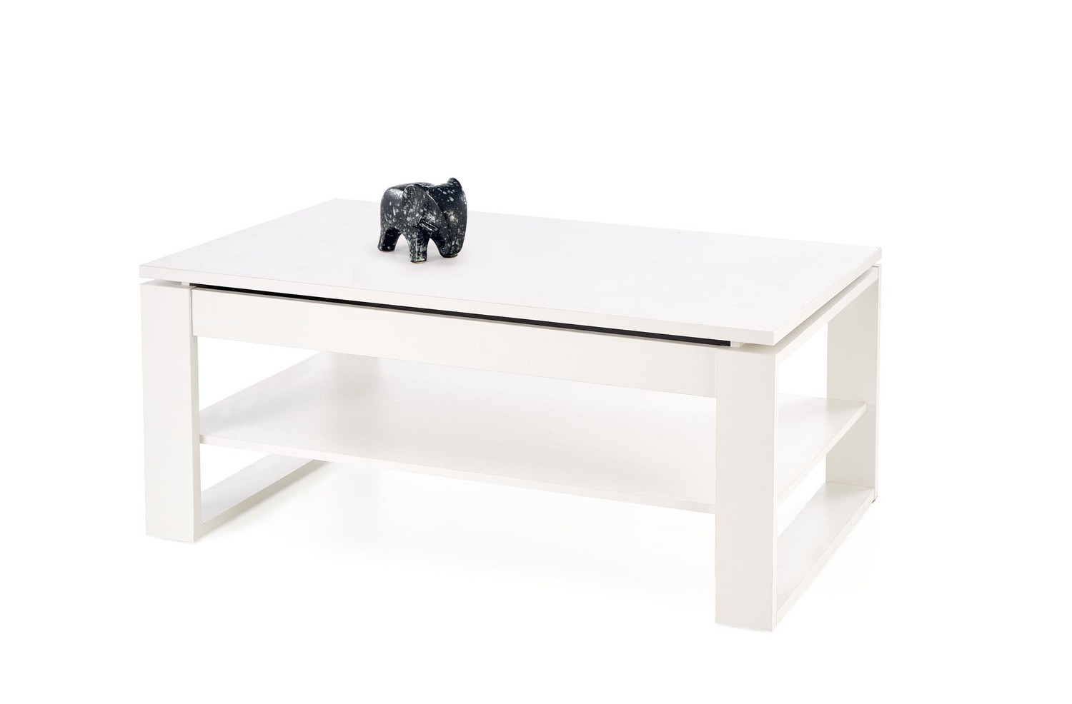 Стол трансформер с подъемной столешницей HALMAR BETTY белый