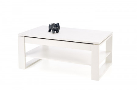 Стол трансформер с подъемной столешницей HALMAR BETTY белый