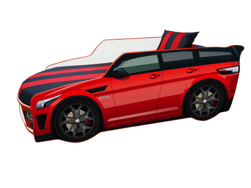 Кровать детская VRN- Premium Range Rover P001 (красный)