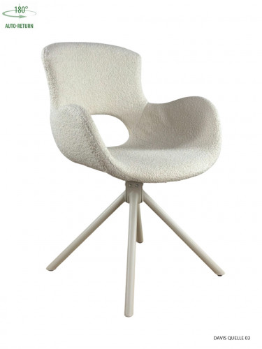 Стул обеденный с автоповоротом MIYA Perfect (бежевый)