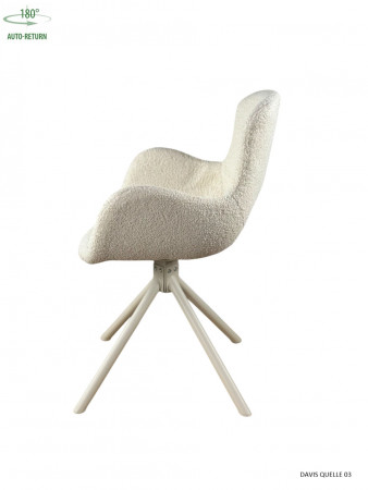 Стул обеденный с автоповоротом MIYA Perfect (бежевый)