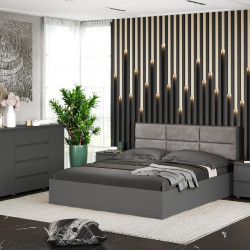 Спальня (модульная) EVR- Лайт-2 графит