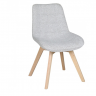 Стул INI- LENY каркас дерево/ беж, серый