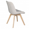 Стул INI- LENY каркас дерево/ беж, серый