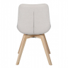 Стул INI- LENY каркас дерево/ беж, серый