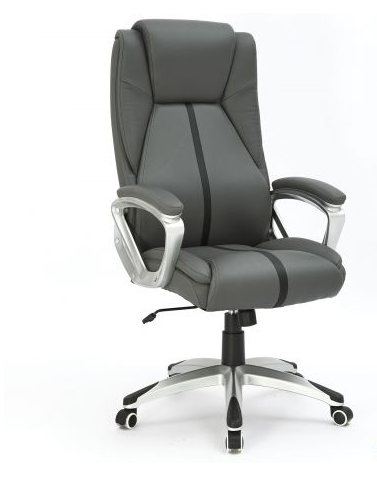 Кресло AMF- Seltic кожзам серый