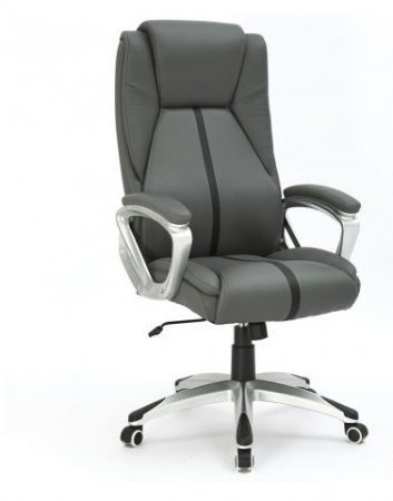 Кресло AMF- Seltic кожзам серый