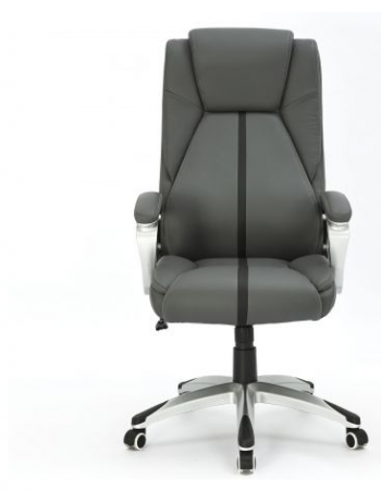 Кресло AMF- Seltic кожзам серый