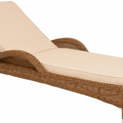 Шезлонг из техноротанга Alexander Rose TEA- SAN MARINO ADJUSTABLE SUNBED (W/CUSHION) 