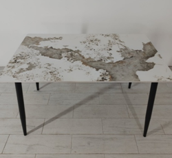 Стол с керамической столешницей Elt- DT-2530 -H02 matt (120х75 см)  
